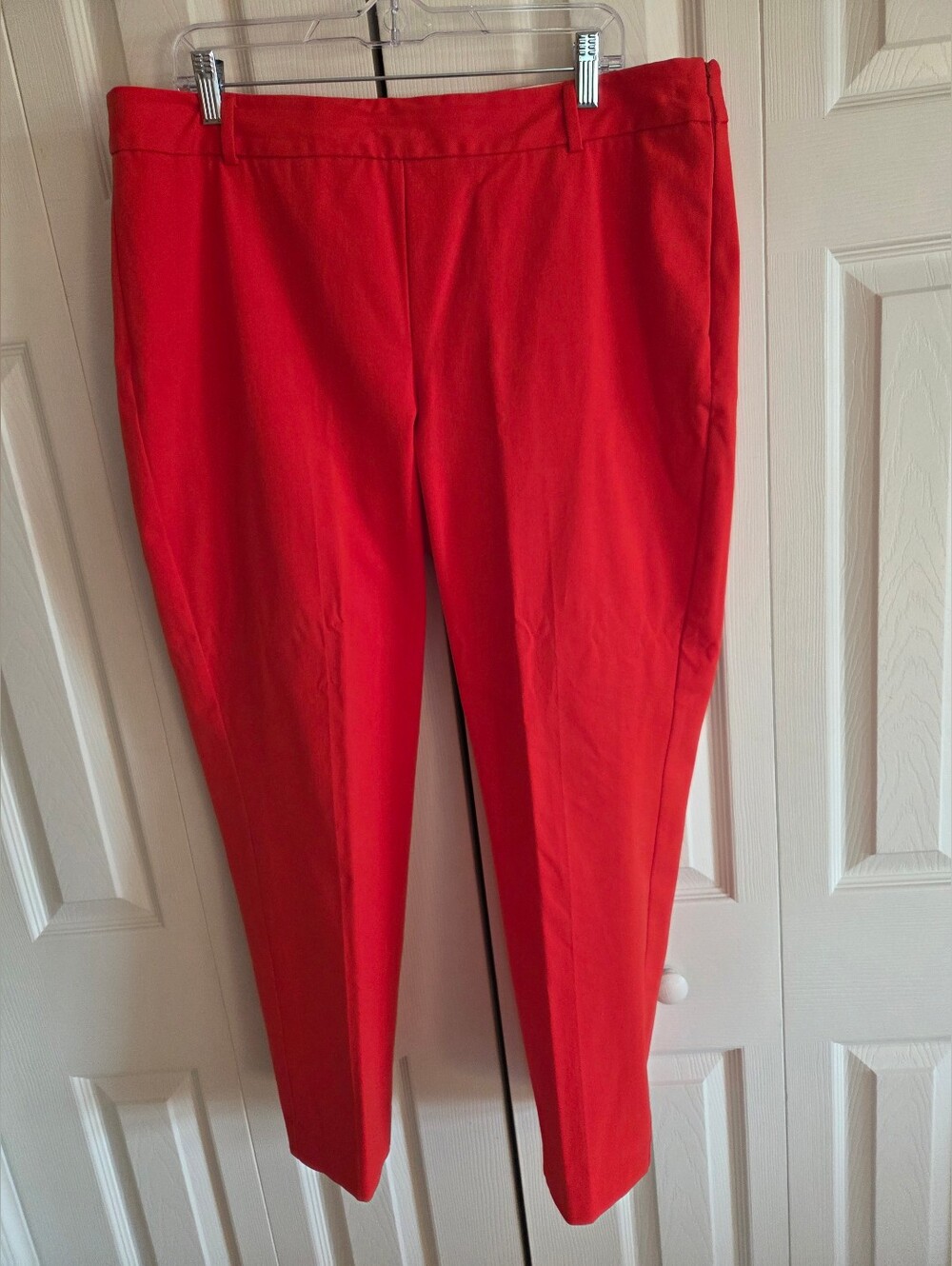 Talbots Heritage Dress Pants in Tomato Red